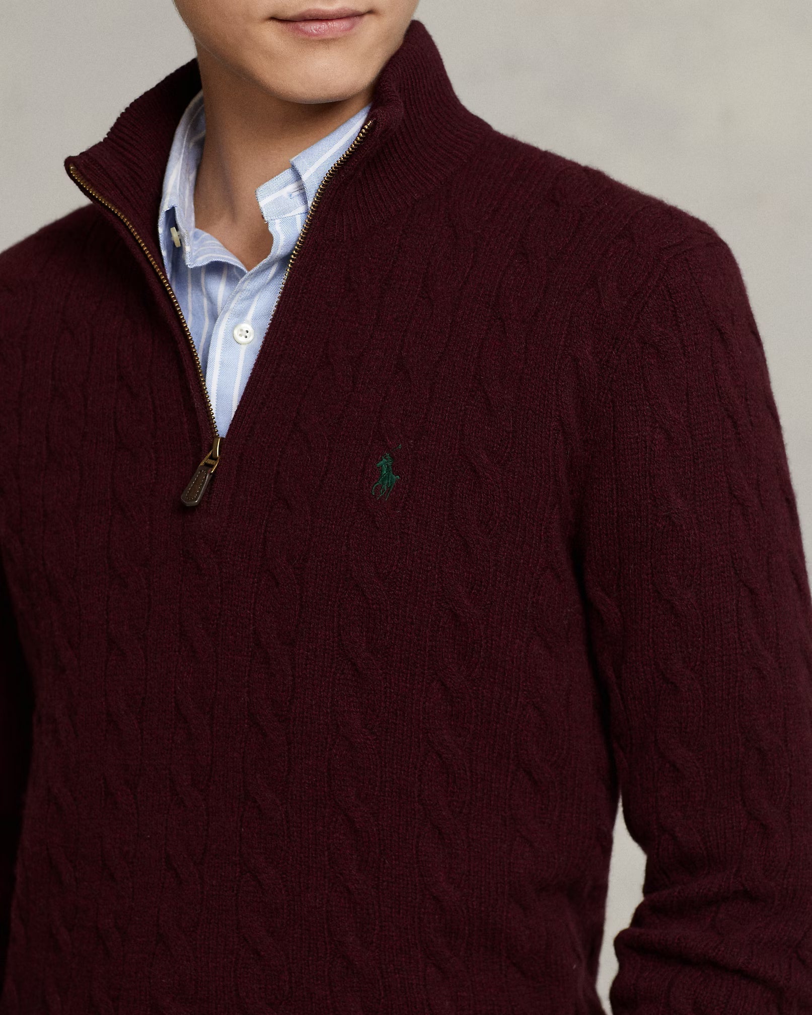 Witkaé™ | Pullover „Wojciech” aus Wolle und Kaschmir (Zopfmuster)