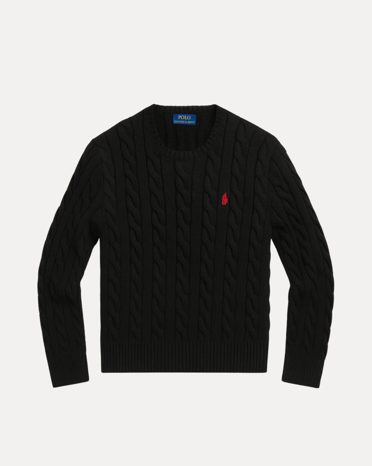 RL | Sweatshirt med fletdesign