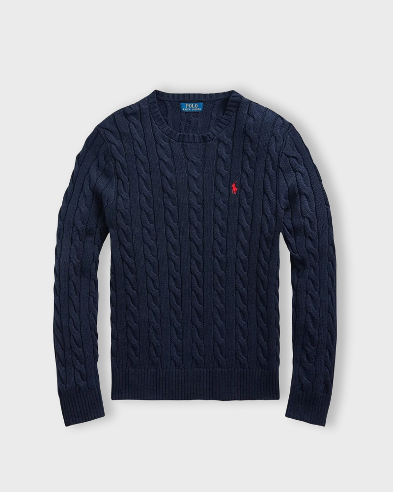 RL | Sweatshirt med fletdesign