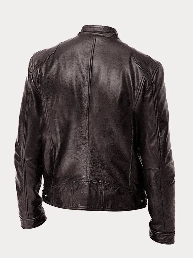 Wójcik™ | Lässige Lederjacke
