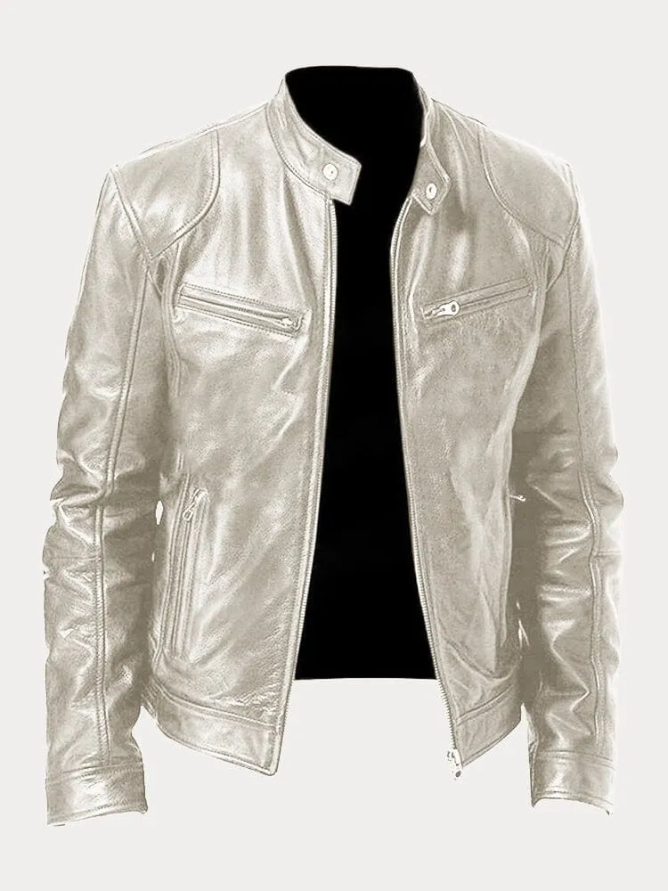 Wójcik™ | Lässige Lederjacke