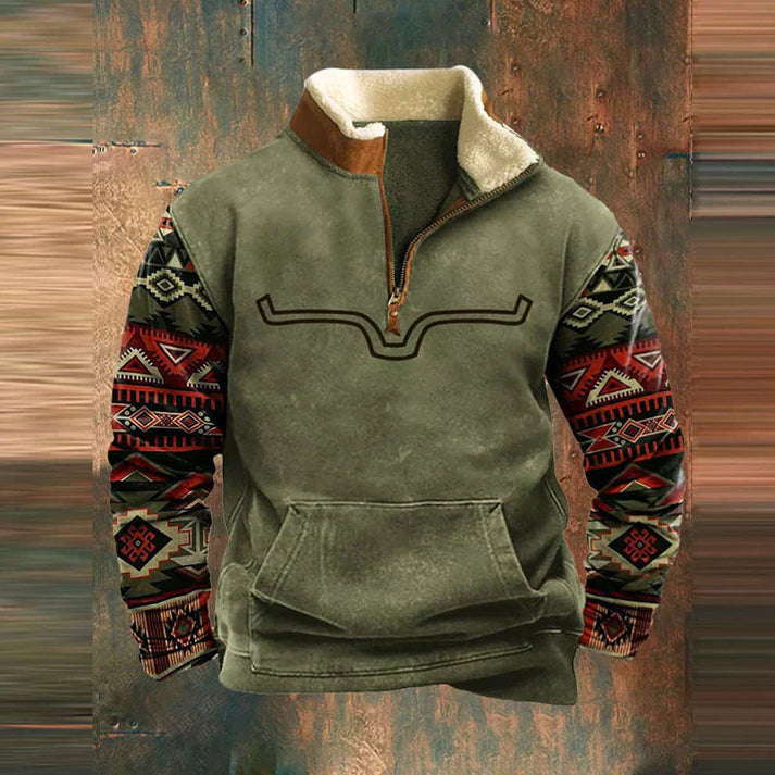 Grzegorz™ | Bequemer Sweater mit Reißverschluss