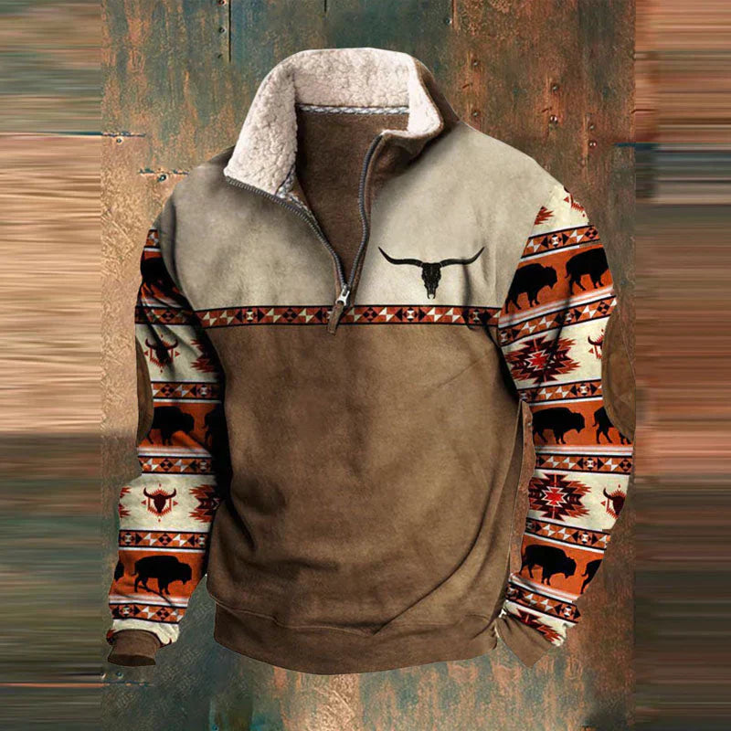 Grzegorz™ | Bequemer Sweater mit Reißverschluss