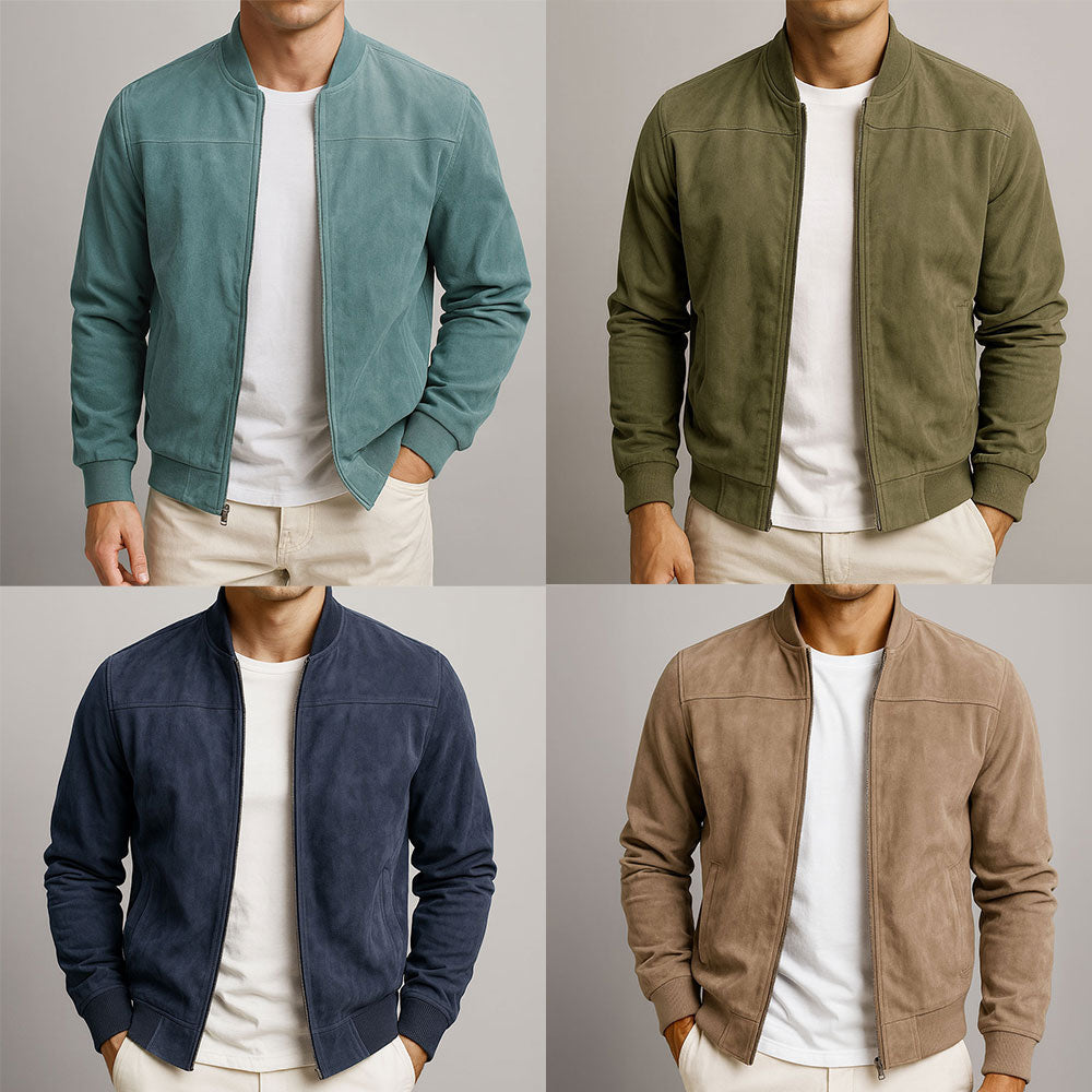 Bogusława™ | Herrenjacke aus Lammwildleder
