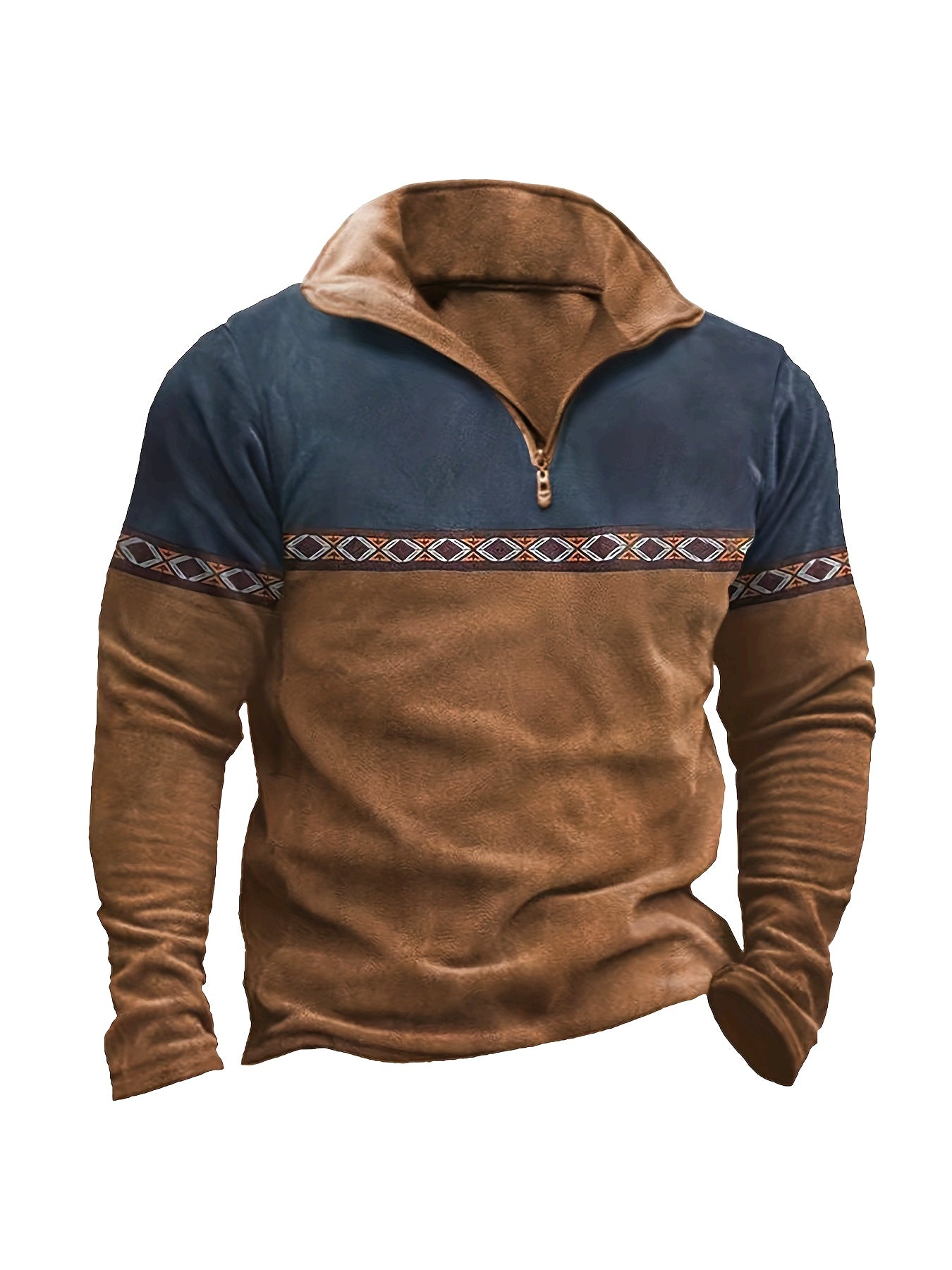 Bartosz™ | Henley-Hemd mit Kontrastfarben
