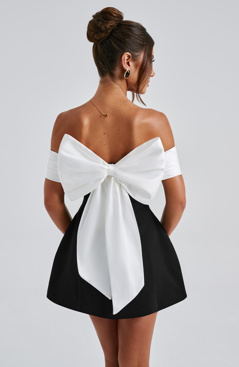 Witkaé™ | Mini Kleid mit Schleife Blumen