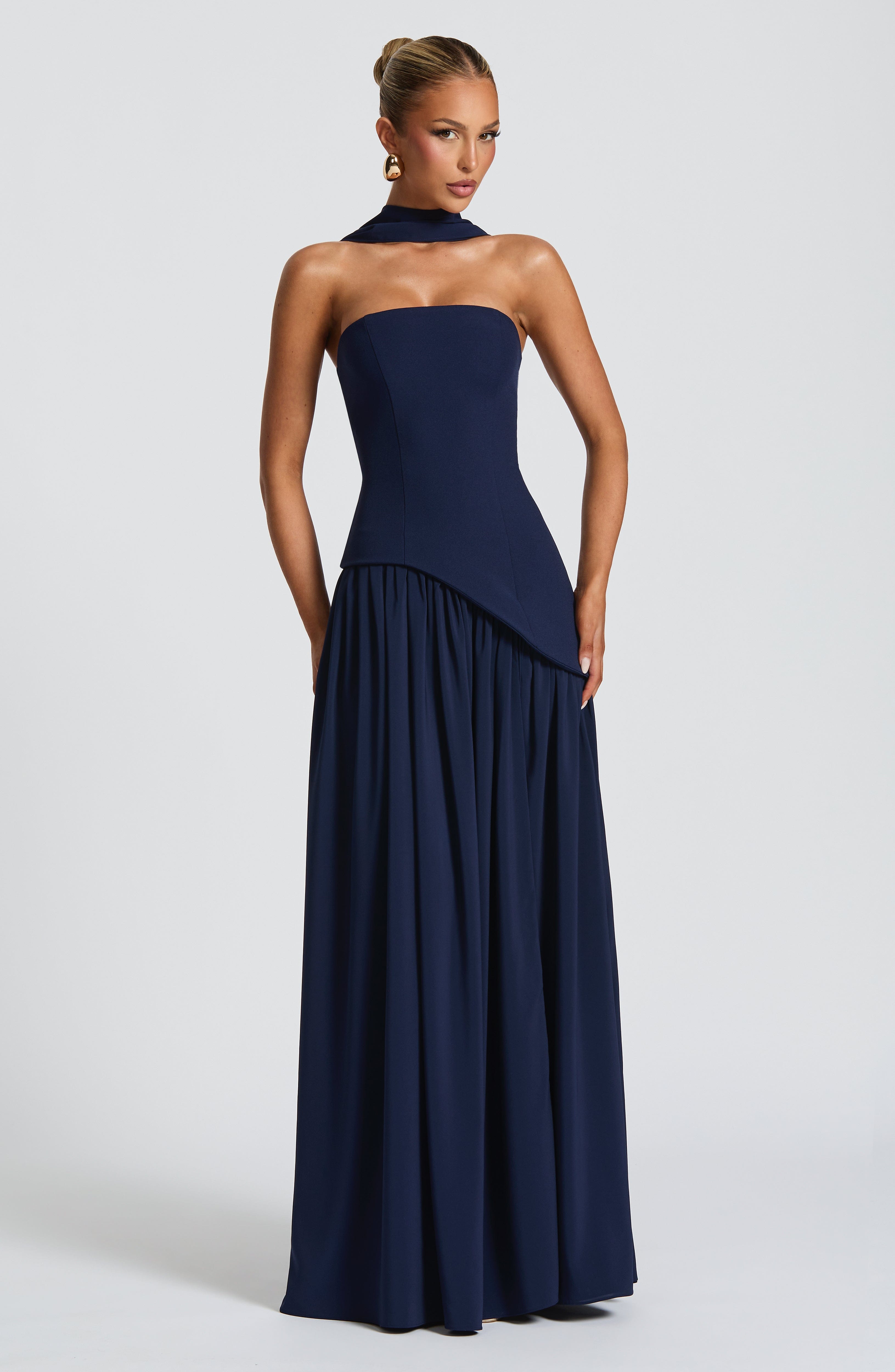 RosanoVerona | Langes Satin-Kleid Slava