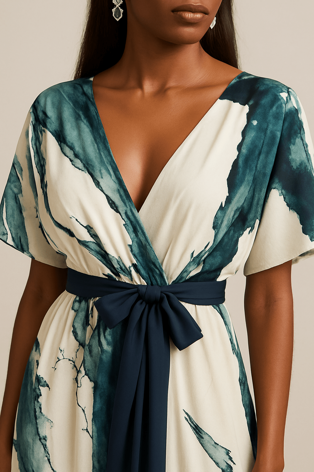 Wojcik™ | Maxikleid Aquarell