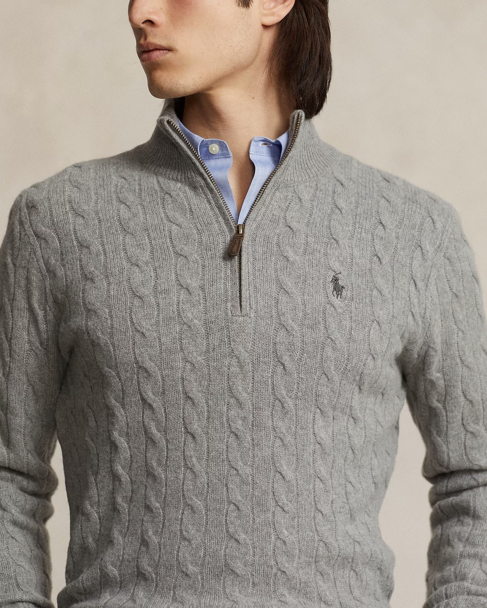Witkaé™ | Pullover „Wojciech” aus Wolle und Kaschmir (Zopfmuster)
