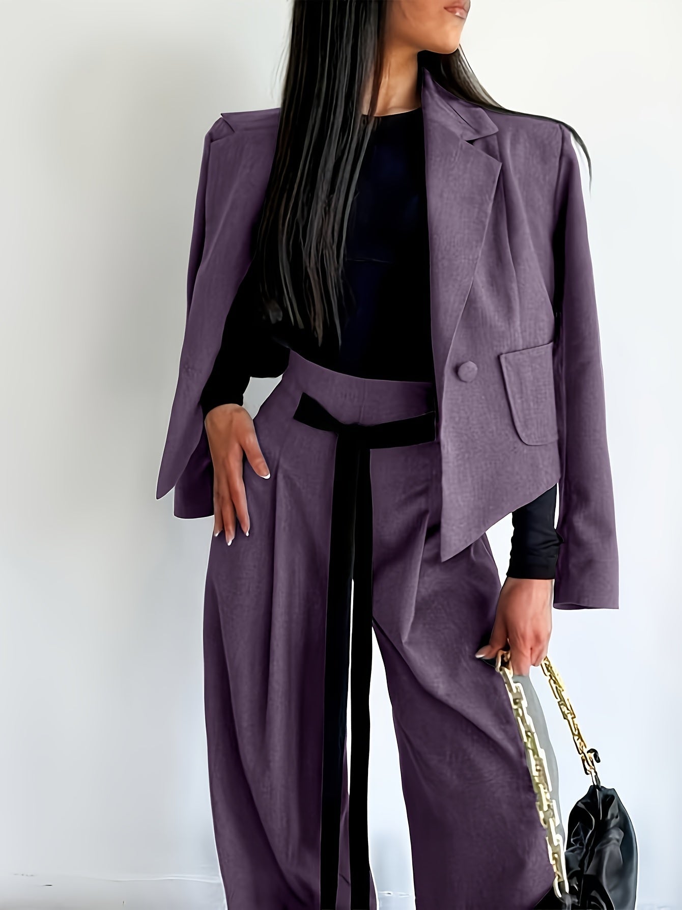 Adelajda™ | Eleganter Damenanzug mit Blazer und Hose