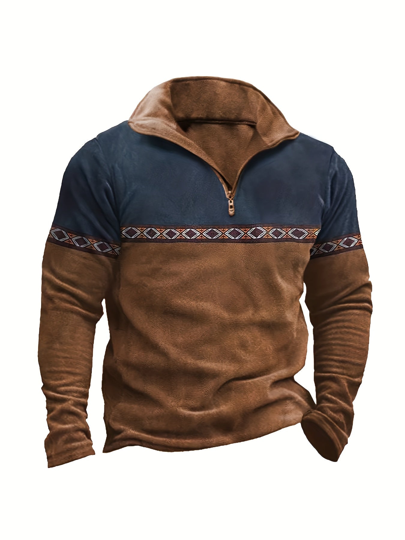 Bartosz™ | Henley-Hemd mit Kontrastfarben
