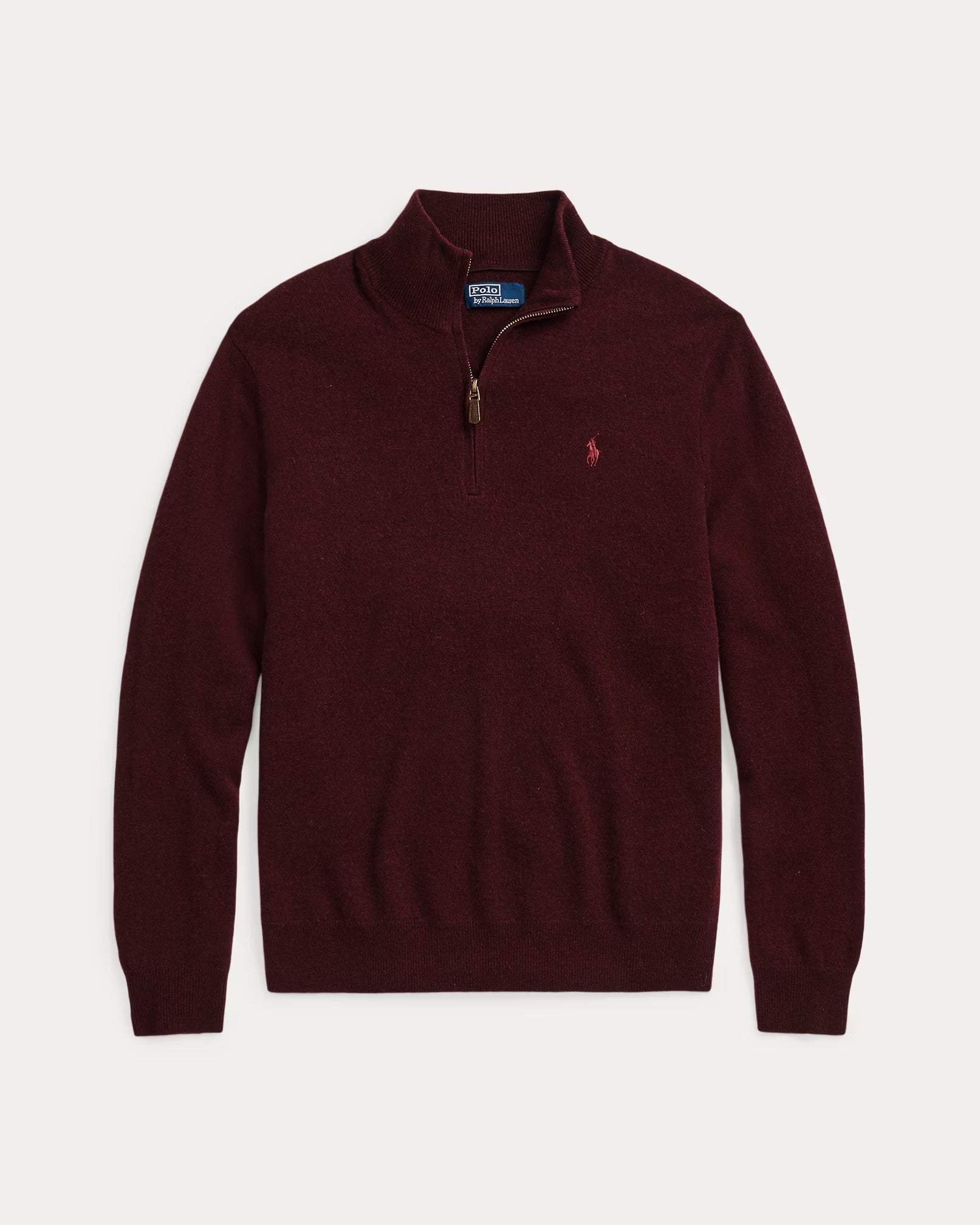 Wollpullover mit Reißverschluss