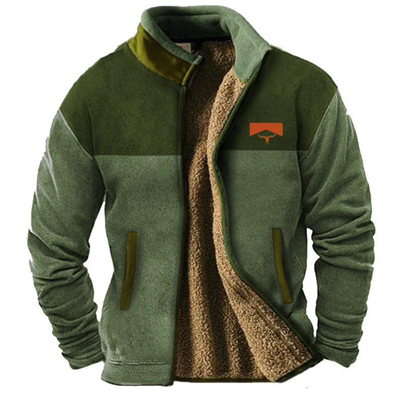 Mazur™ | Męska kurtka casual z polaru