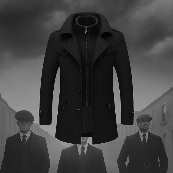 Leśnik™ | Geteilter Mantel im Peaky Blinders Stil