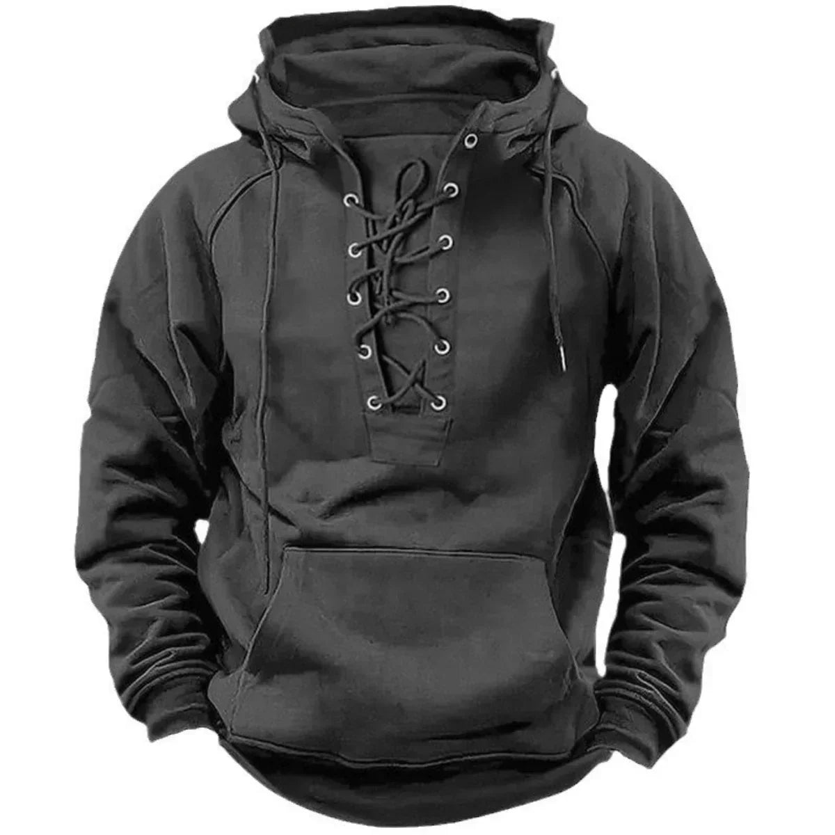 Nordwear™ | Gruby Bluza z Kapturem Retro