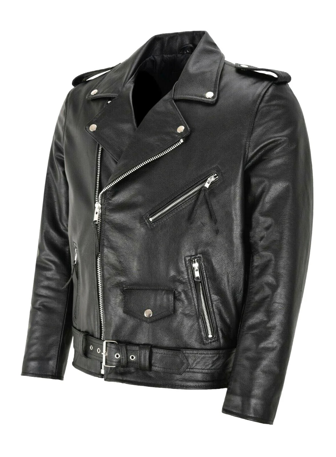 Wójcik™ | Skórzana Kurtka Biker