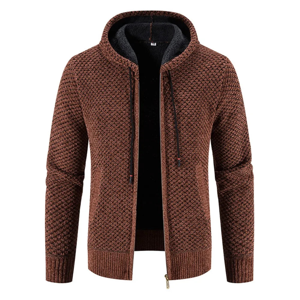 Witold™ | Męski Sweter Premium z Podszyciem Polarowym