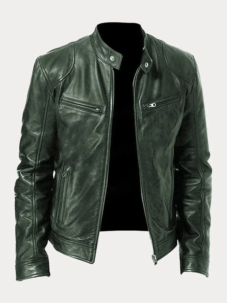 Wójcik™ | Lässige Lederjacke
