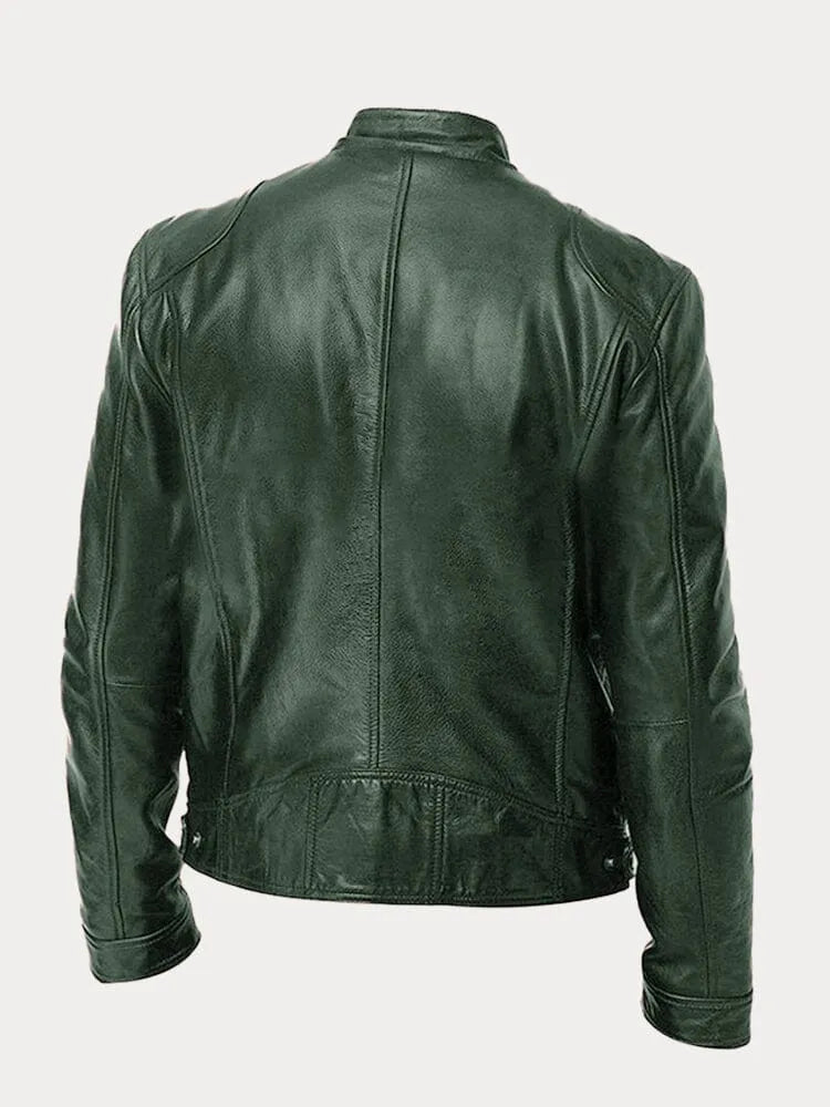 Wójcik™ | Lässige Lederjacke