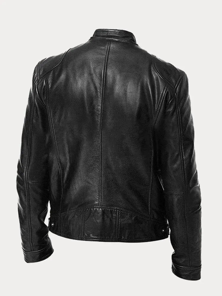 Wójcik™ | Lässige Lederjacke