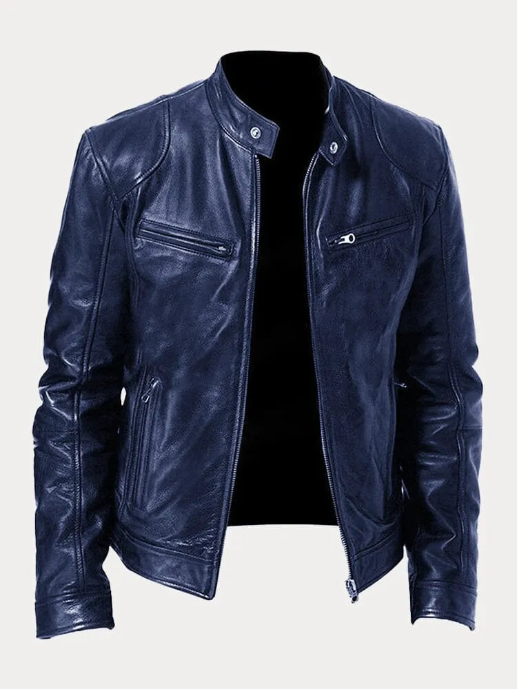 Wójcik™ | Lässige Lederjacke