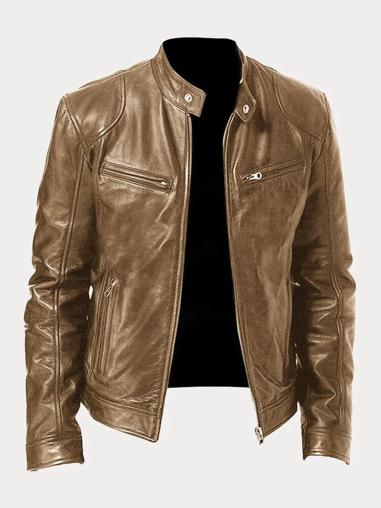 Wójcik™ | Lässige Lederjacke