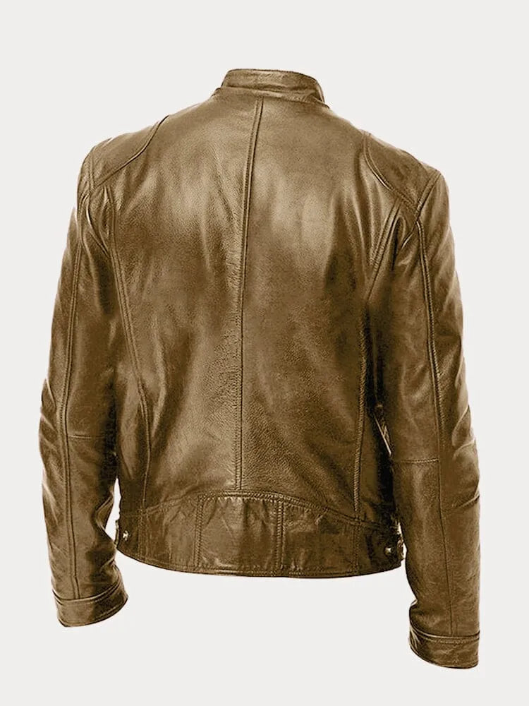 Wójcik™ | Lässige Lederjacke