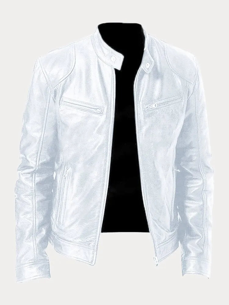 Wójcik™ | Lässige Lederjacke