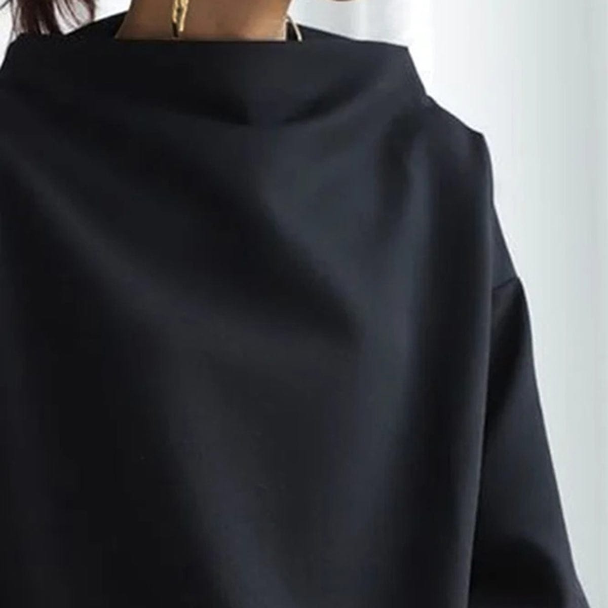 Bożena™ | Pullover mit Stehkragen