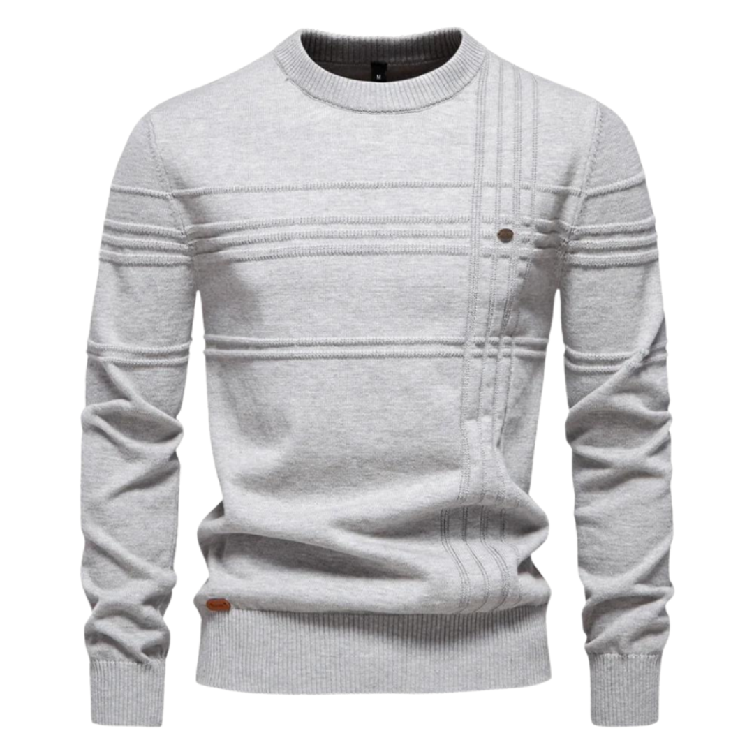 Ryszard™ | Męski Sweter w Elegancką Kratę