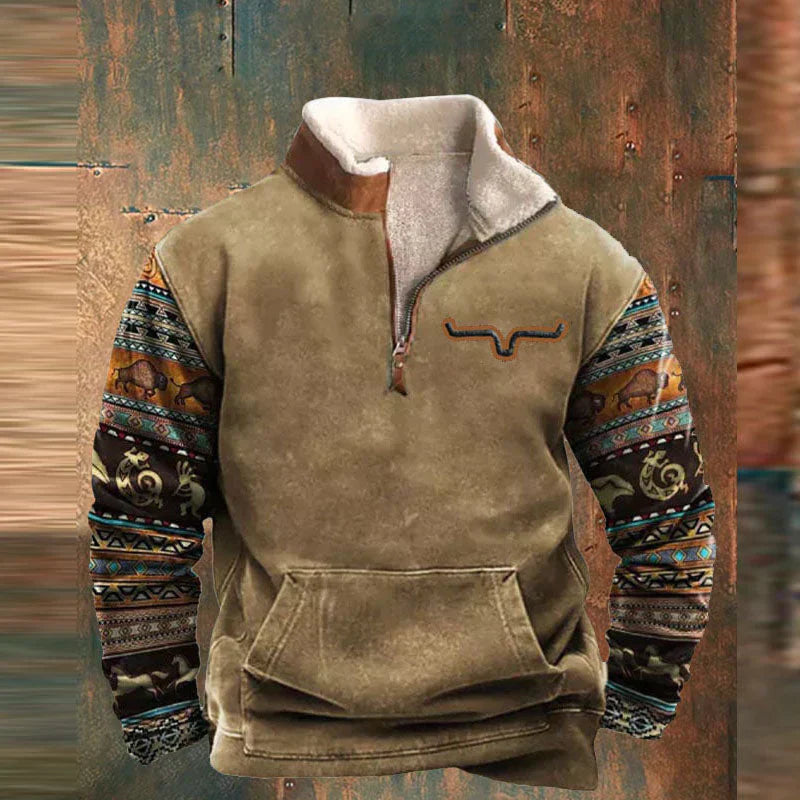 Grzegorz™ | Bequemer Sweater mit Reißverschluss