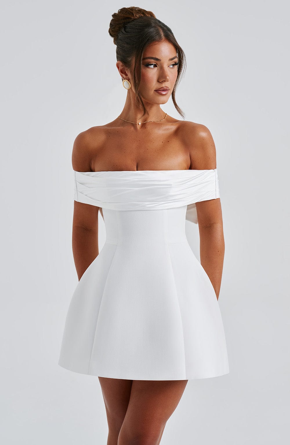 Witkaé™ | Mini Kleid mit Schleife Blumen