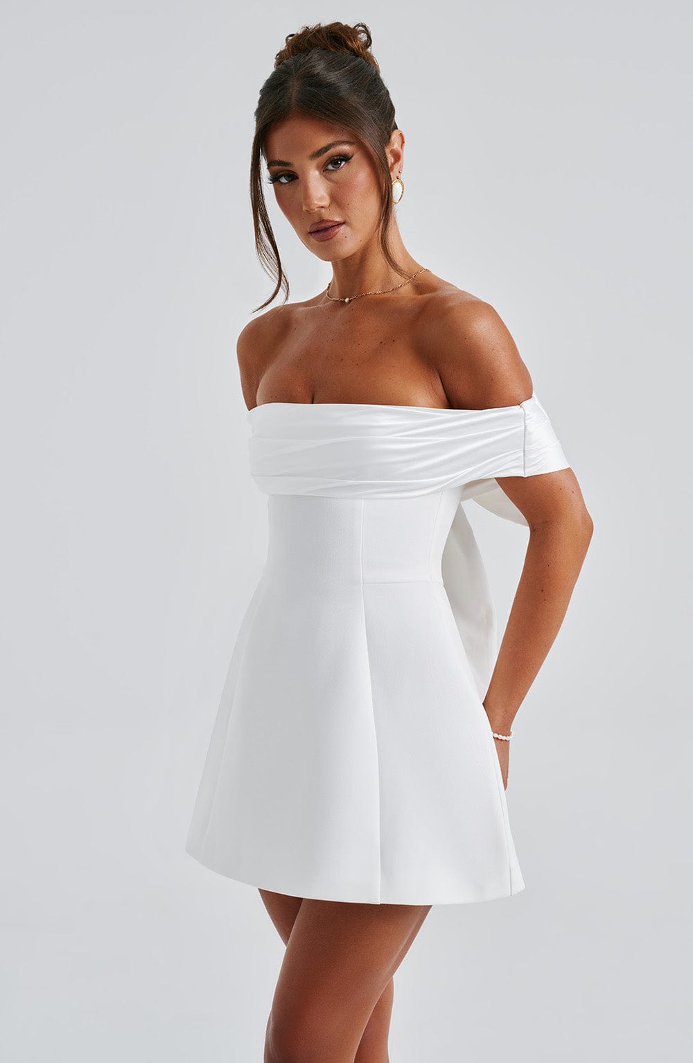 Witkaé™ | Mini Kleid mit Schleife Blumen