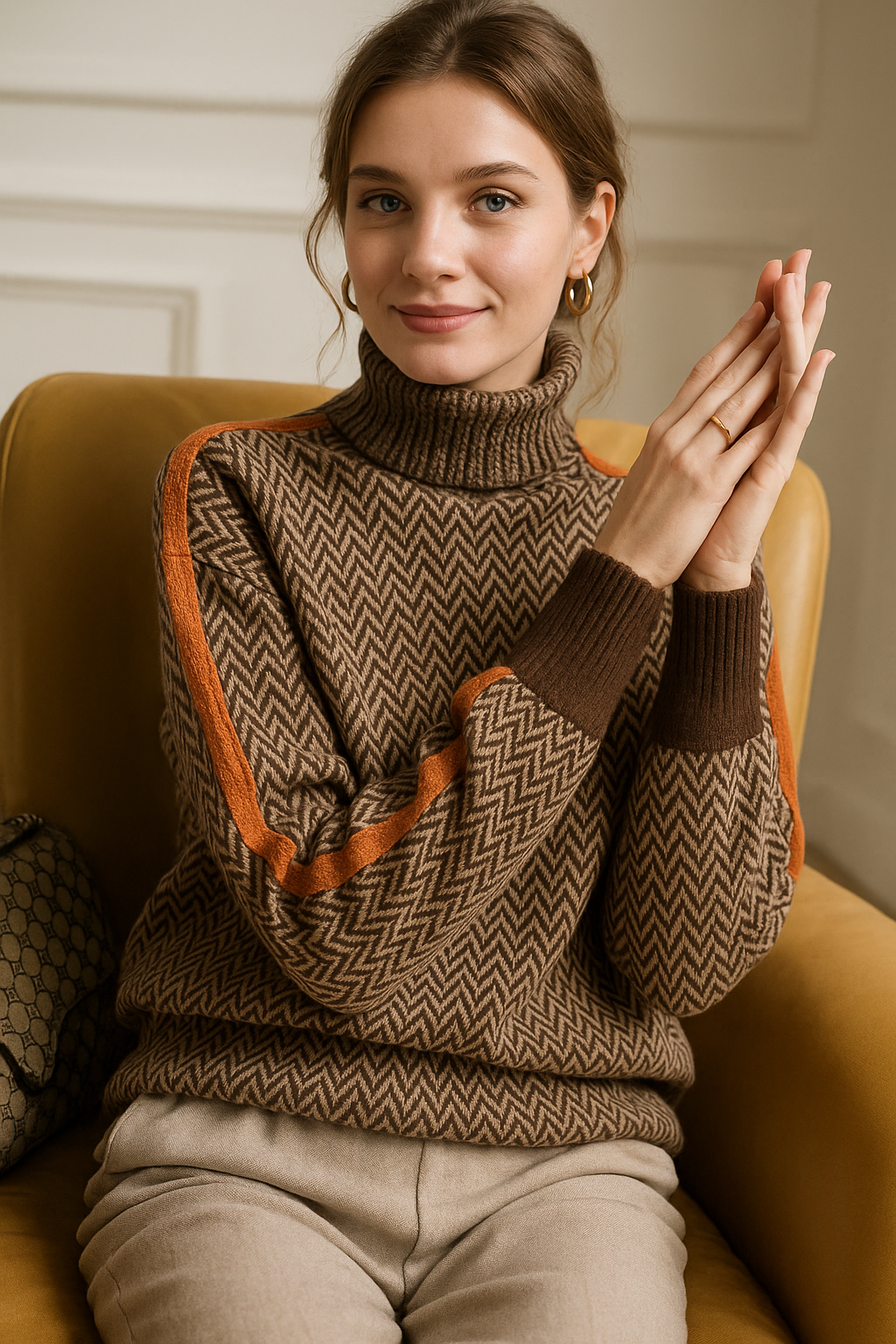 Sikora ™ | Pullover mit Kontrast