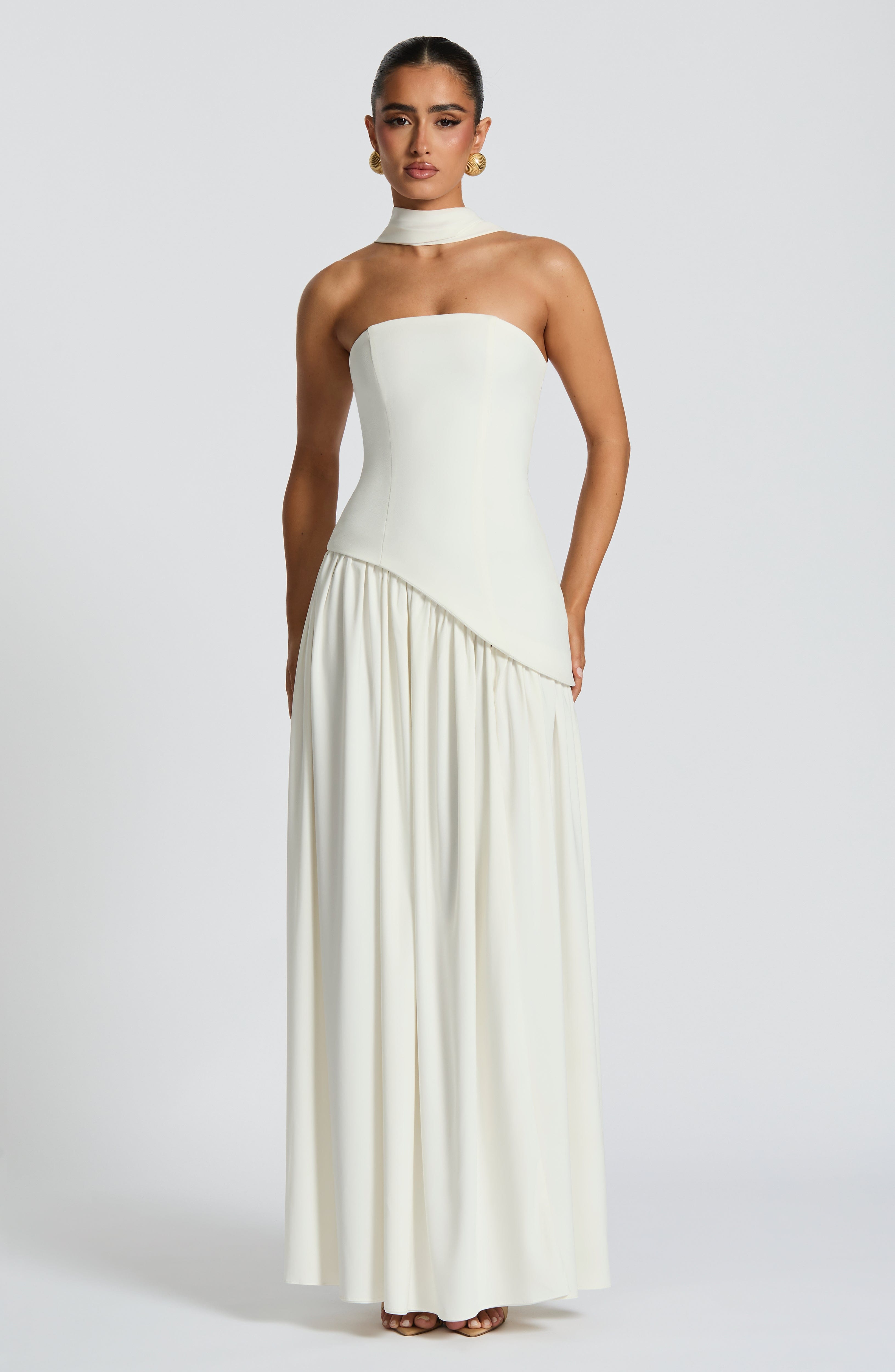 Witkaé™ | Maxikleid Satin Svara