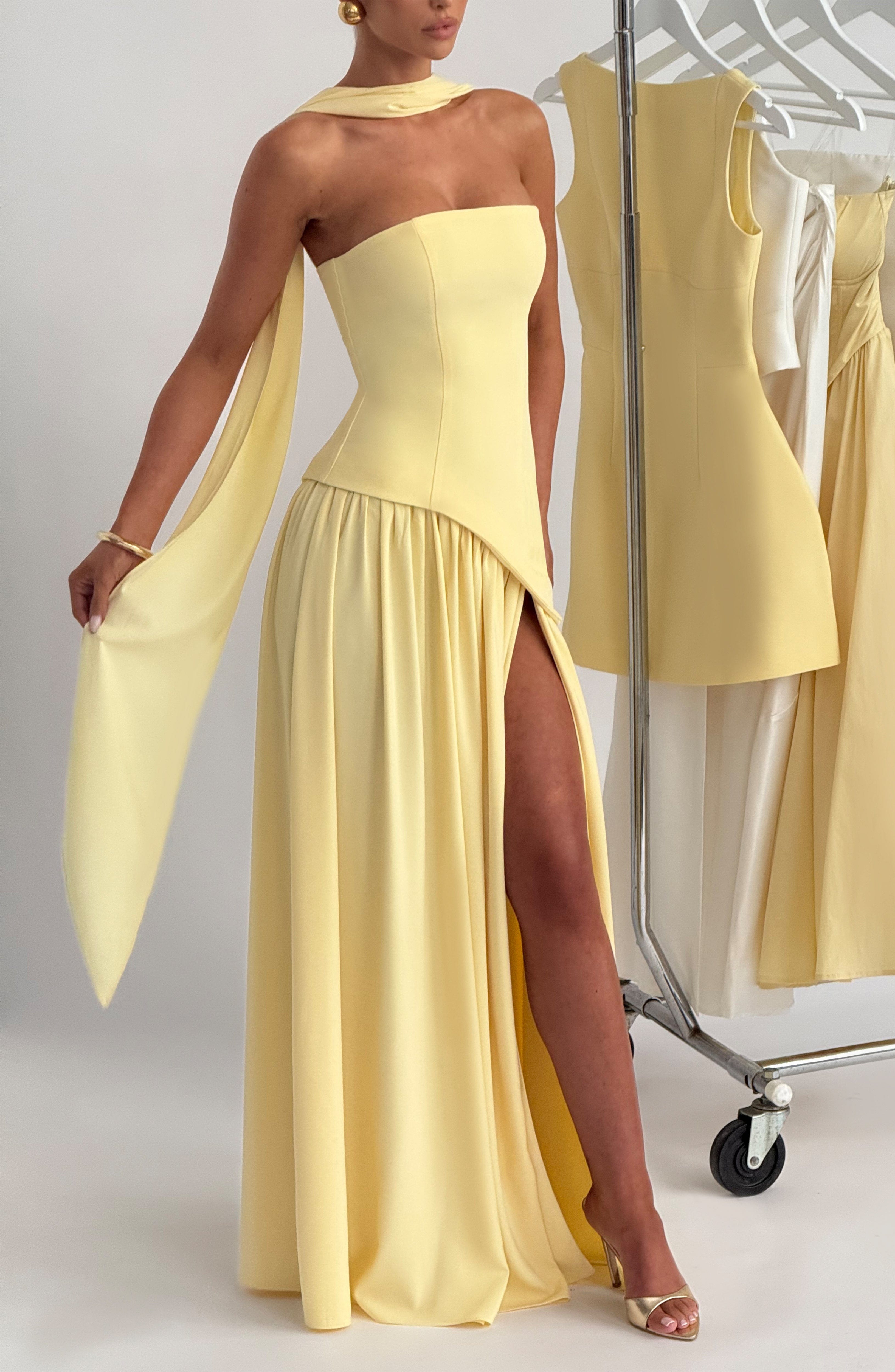 RosanoVerona | Langes Satin-Kleid Slava