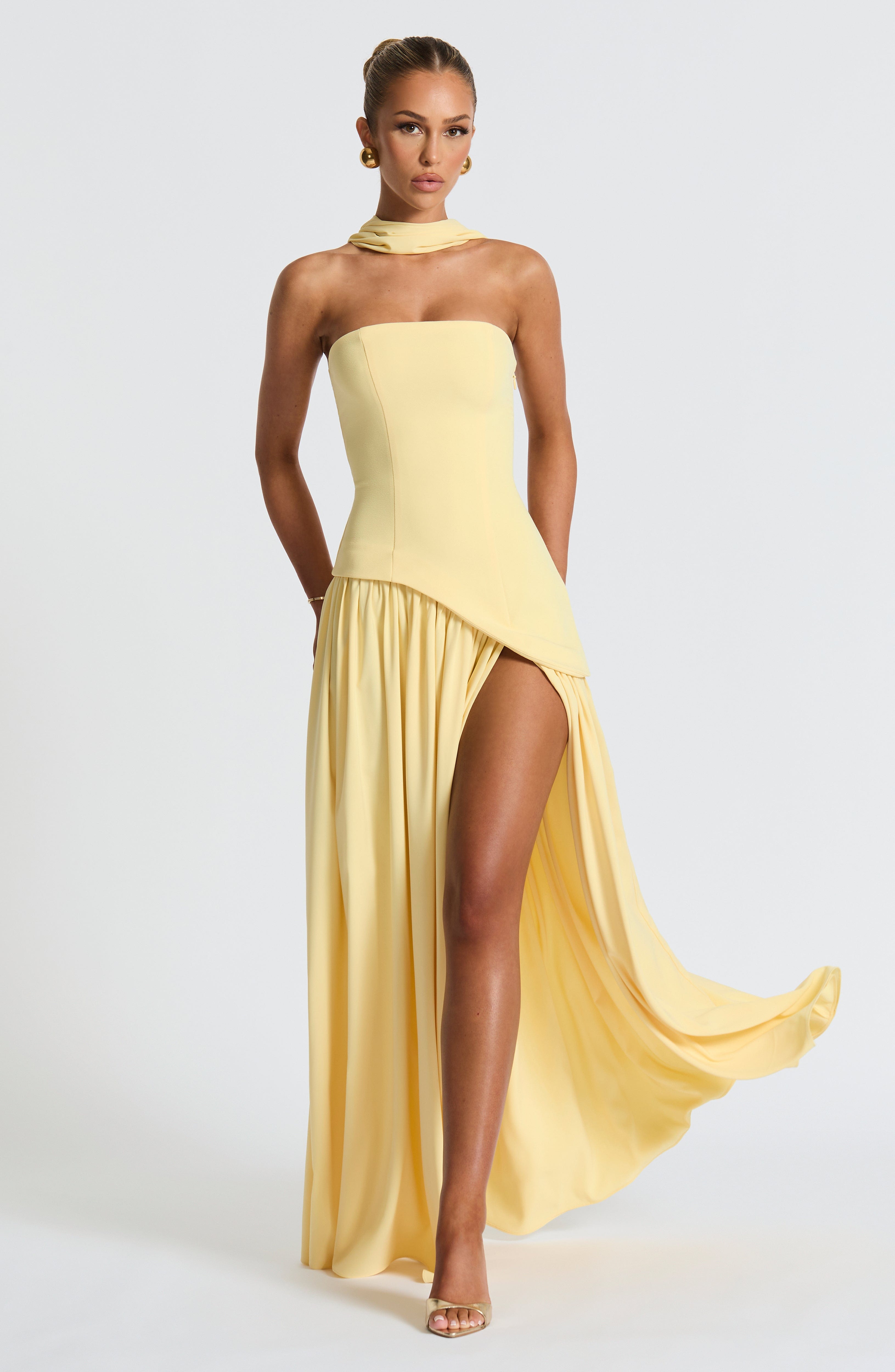 Witkaé™ | Maxikleid Satin Svara