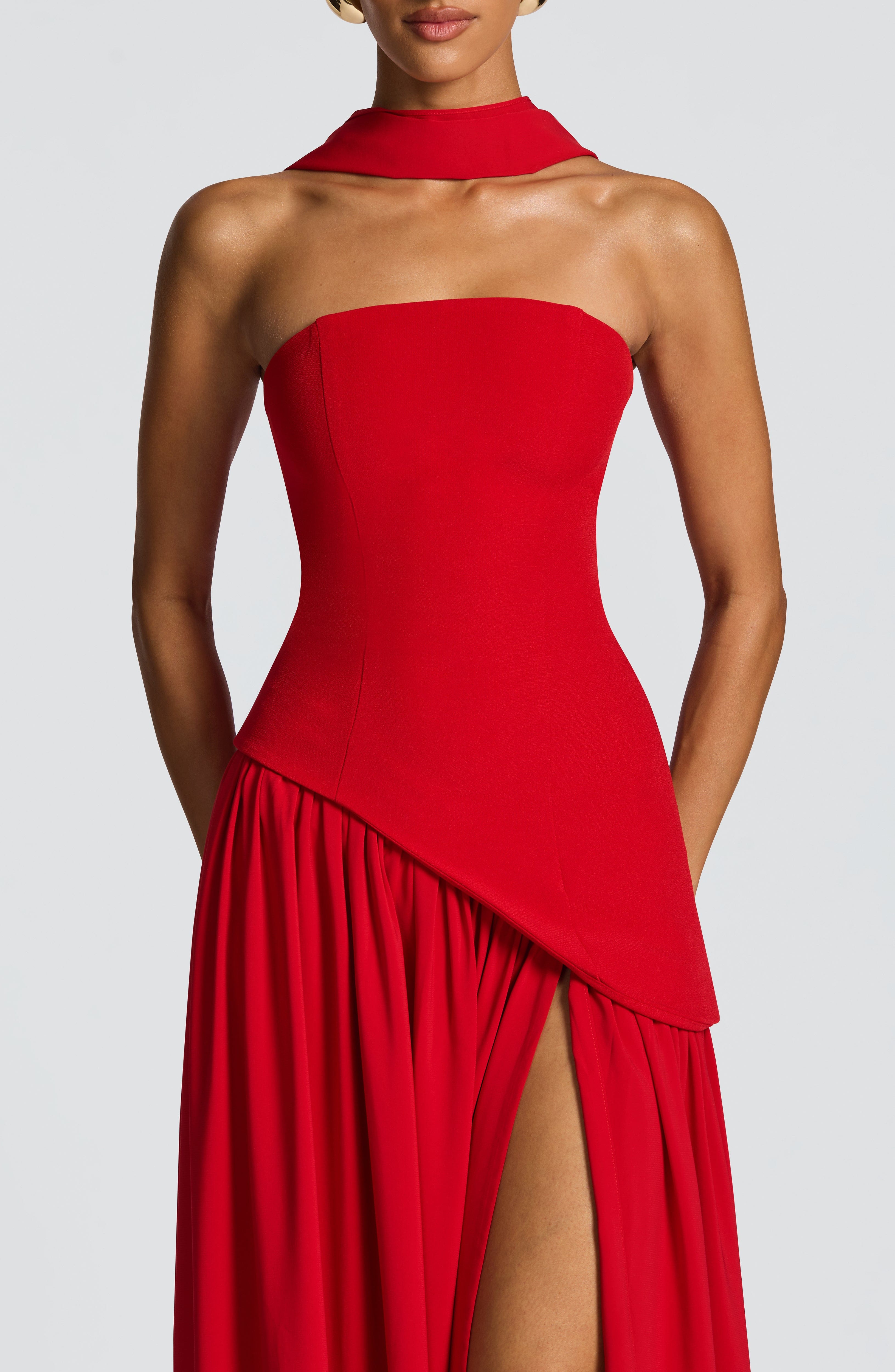 Witkaé™ | Maxikleid Satin Svara