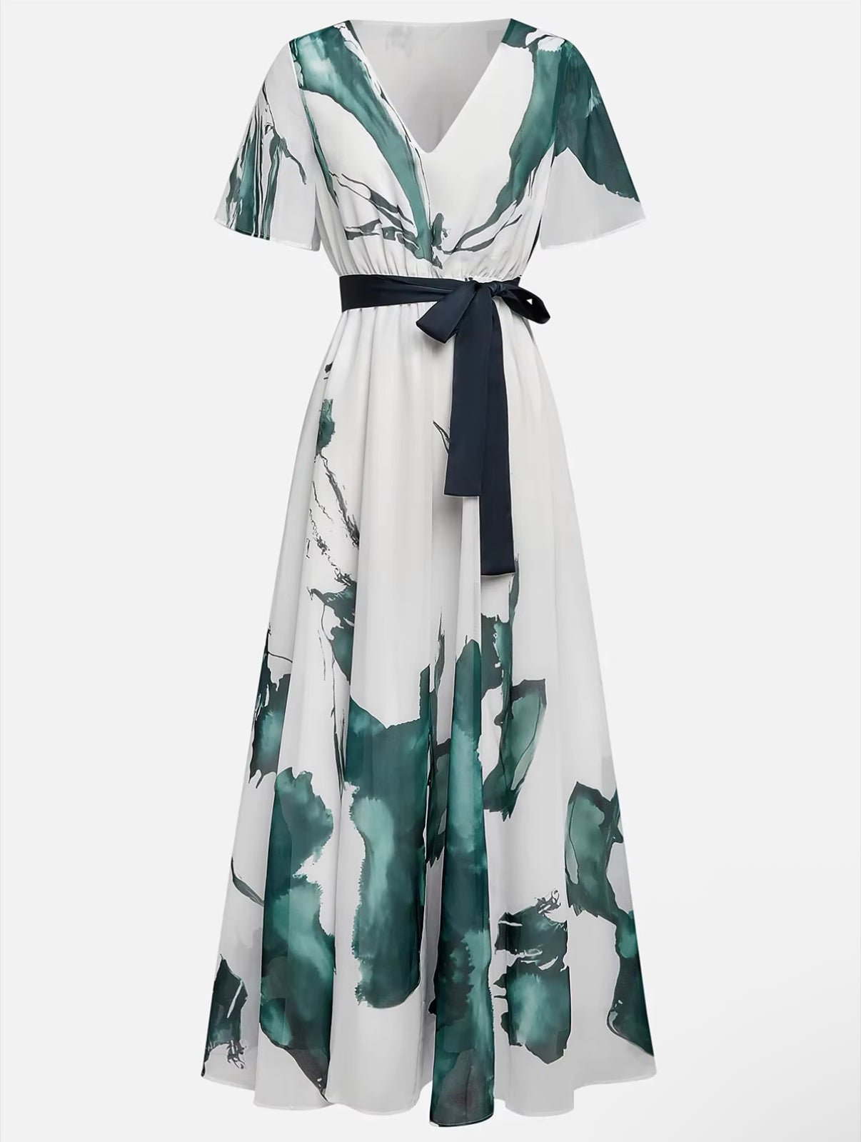 Maxi-Aquarellkleid