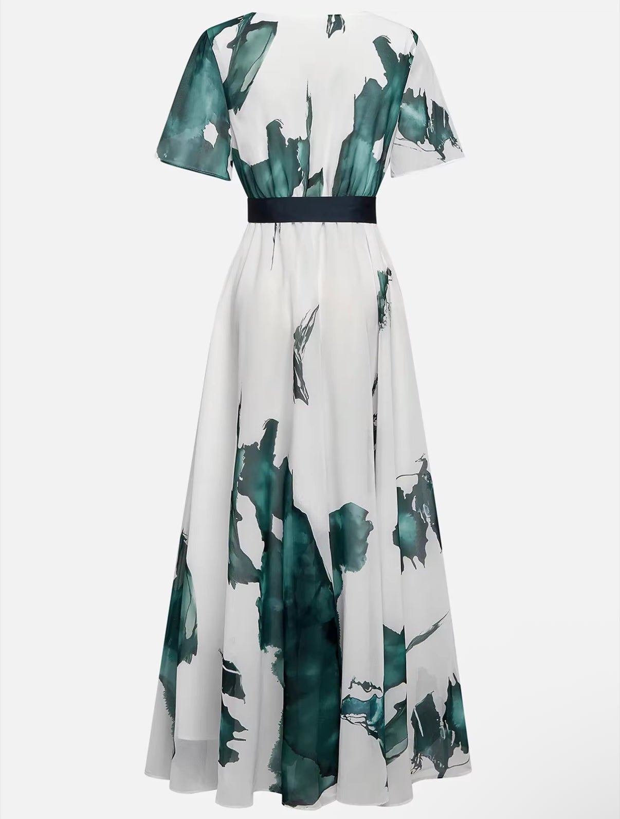 Maxi-Aquarellkleid